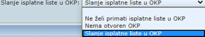 slanje isplatne liste